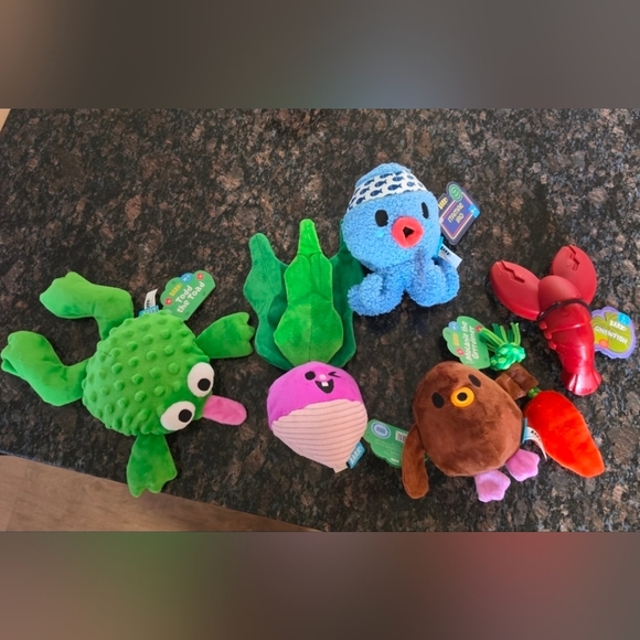 Bark Other - Bundle Of New Bark Dog Toys Squeaky Crunchy Fun